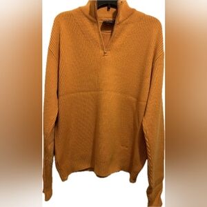 Paul & Shark Yachting Wool Pumpkin Orange Sweater Size S